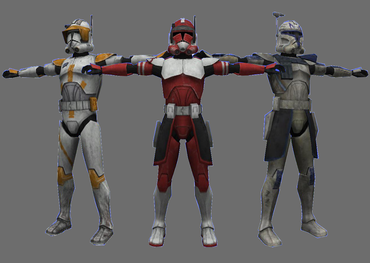 star wars battlefront models