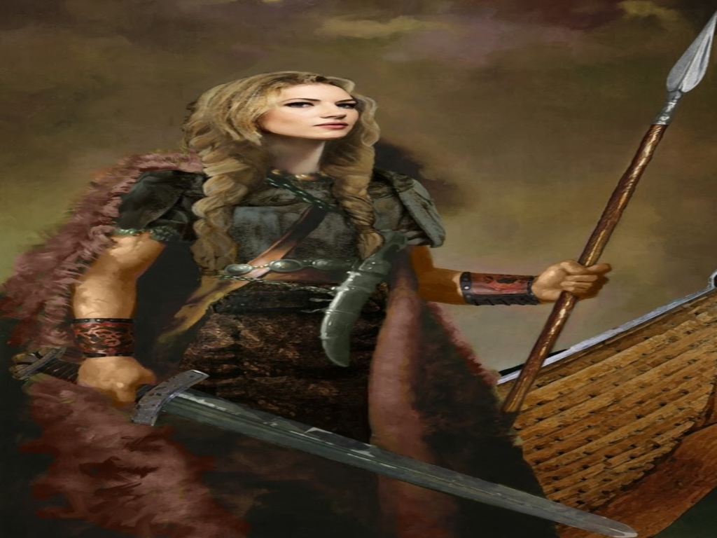 Sadie Sinksson - Odin's daughter and shieldmaiden : r/CrusaderKings
