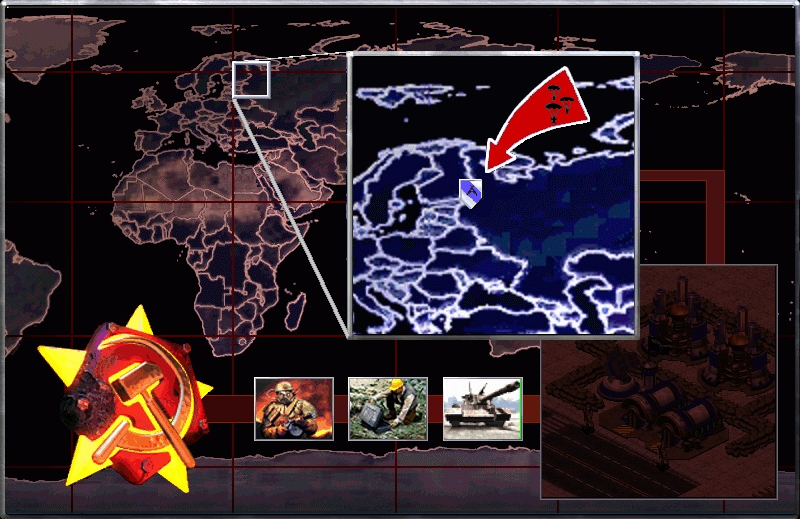 Red alert карта мира