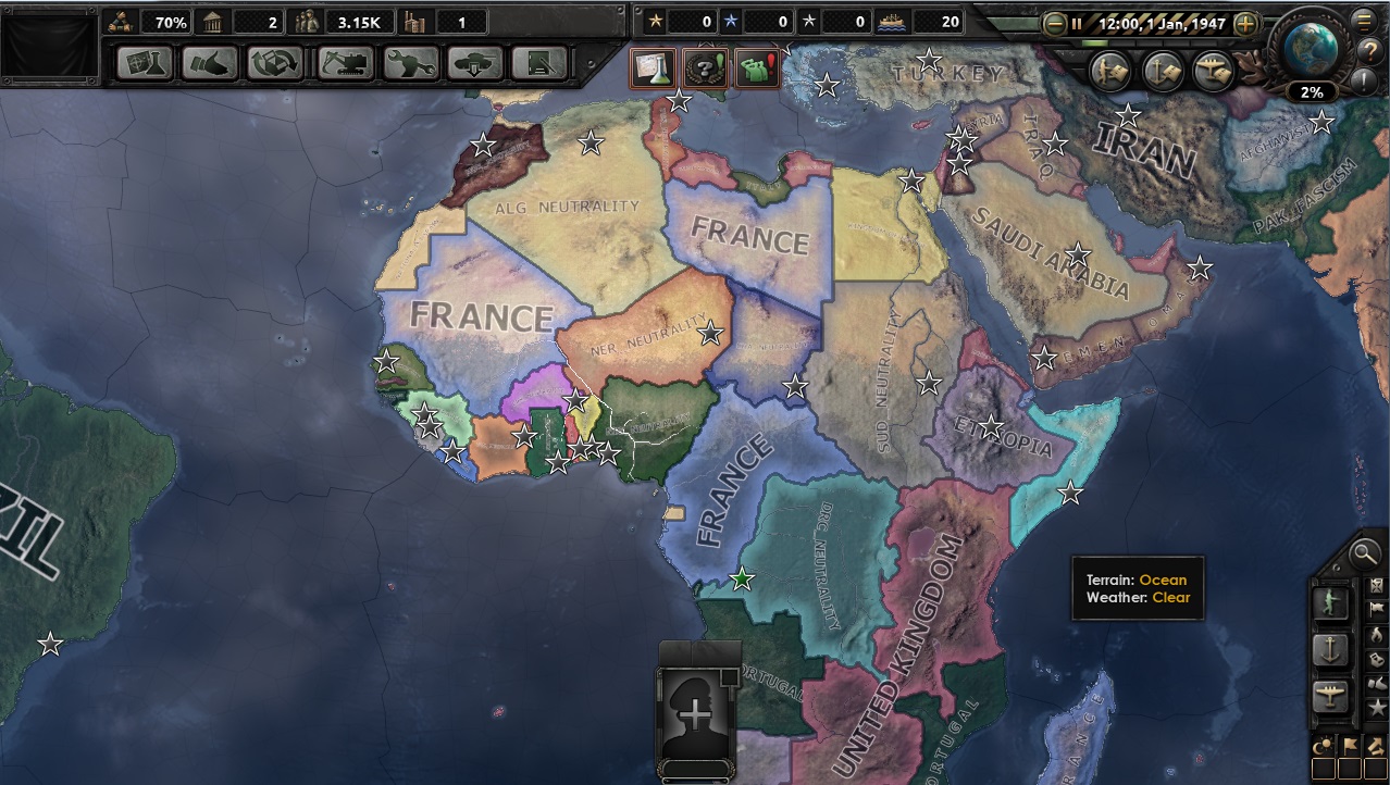 Africa image - 1949 Iron Wall Mod for Hearts of Iron IV - Mod DB