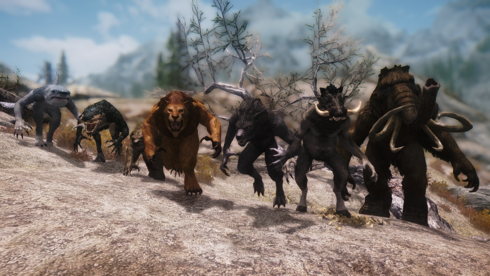 Image 4 - Beasts of Tamriel mod for Elder Scrolls V: Skyrim.