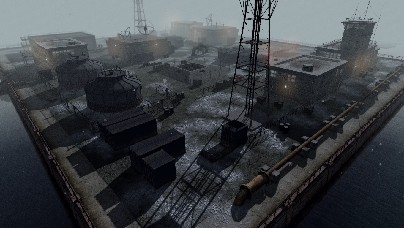 Oil rig map image - Modern Warfare Maps mod for Men of War ...