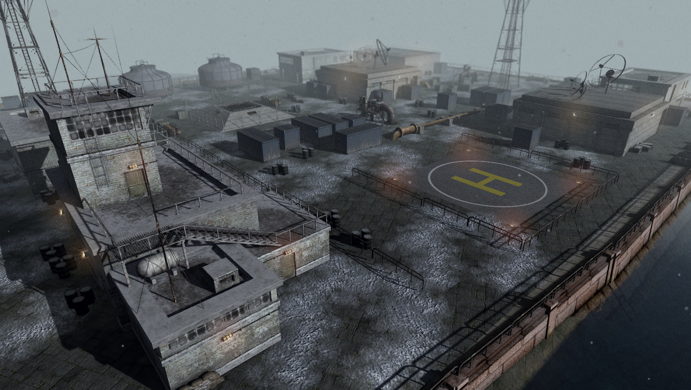 Oil rig map image - Modern Warfare Maps mod for Men of War: Assault ...