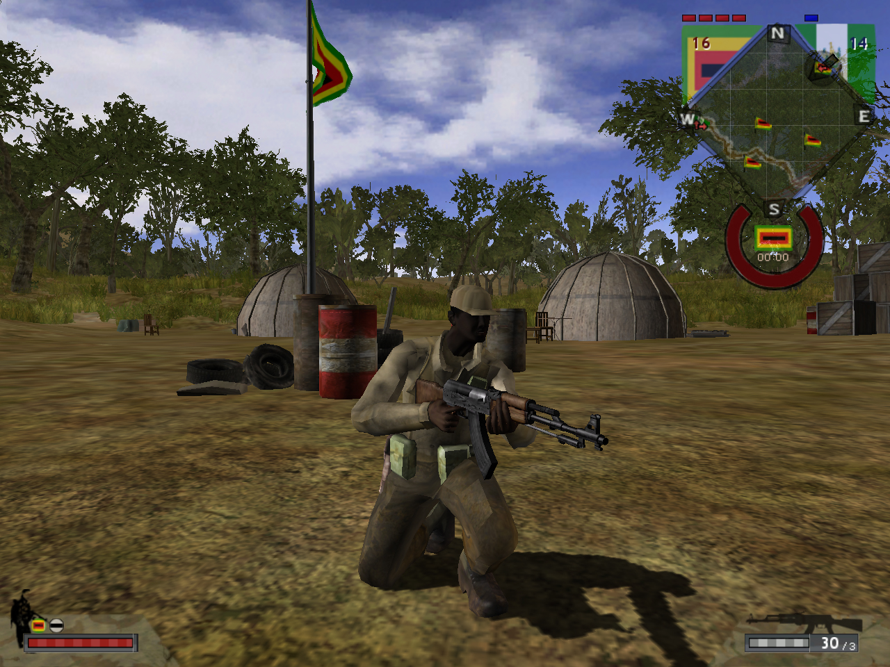 Zimbabwe guerrilla warrior image - Rhodesian Bush War mod for Battlefield Vietnam