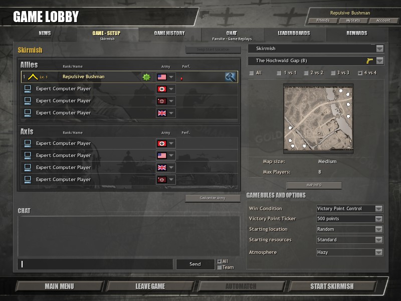 company of heroes 1 player factions