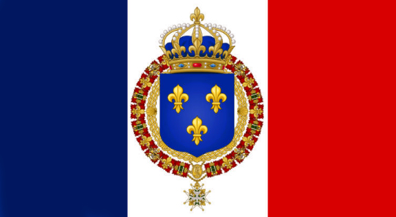 Confédération des États-Unis Drapeau-royal-de-france