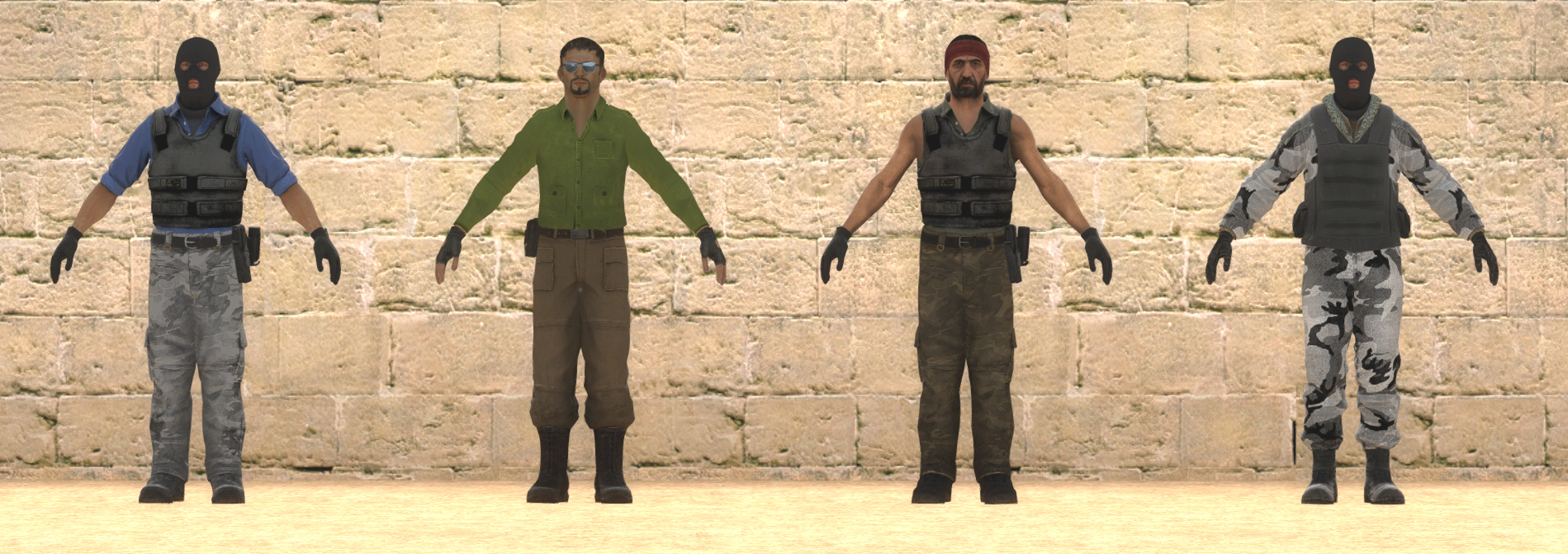 Optimized Character Models [Counter-Strike: Global Offensive] [Mods]