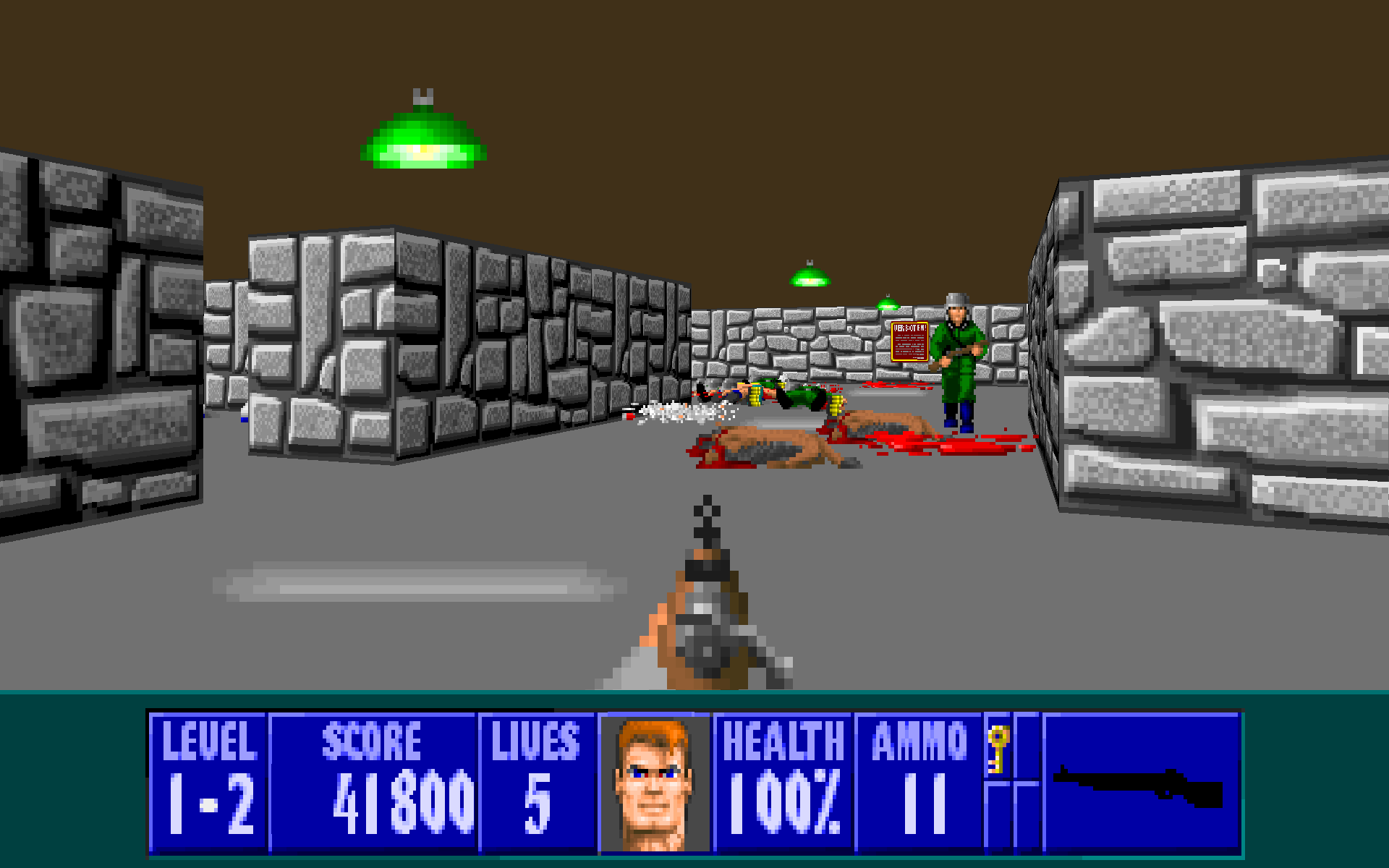 Wolfenstein 3d карта секретов