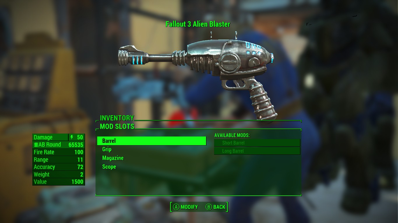Fallout 4 пистолет чужих патроны фото 4