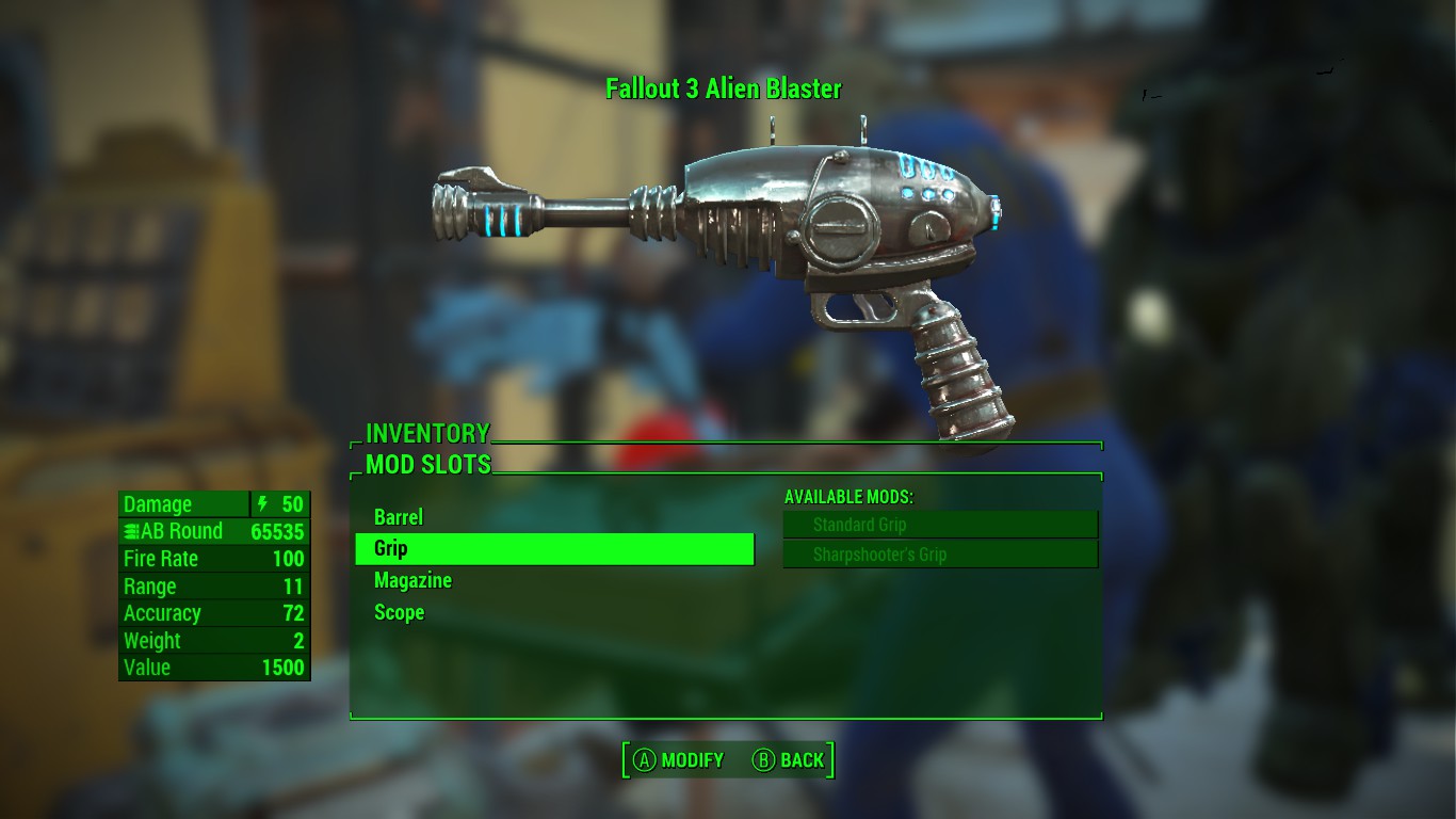 how to get alien blaster fallout 4