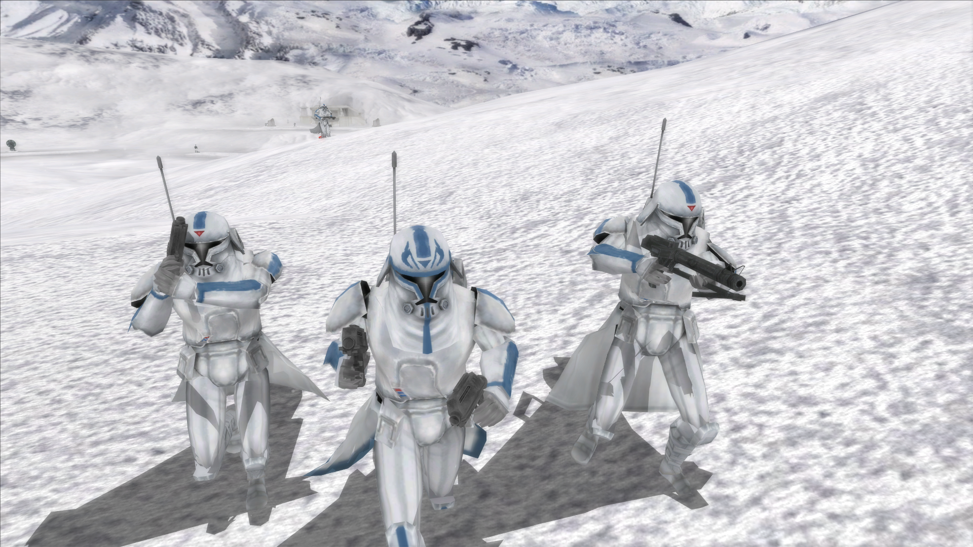Battlefront classic collection купить. Clone Cold Assault Trooper. Стар ВАРС батлфронт 2 Капитан рекс. Битва на зимней планете батлфронт.