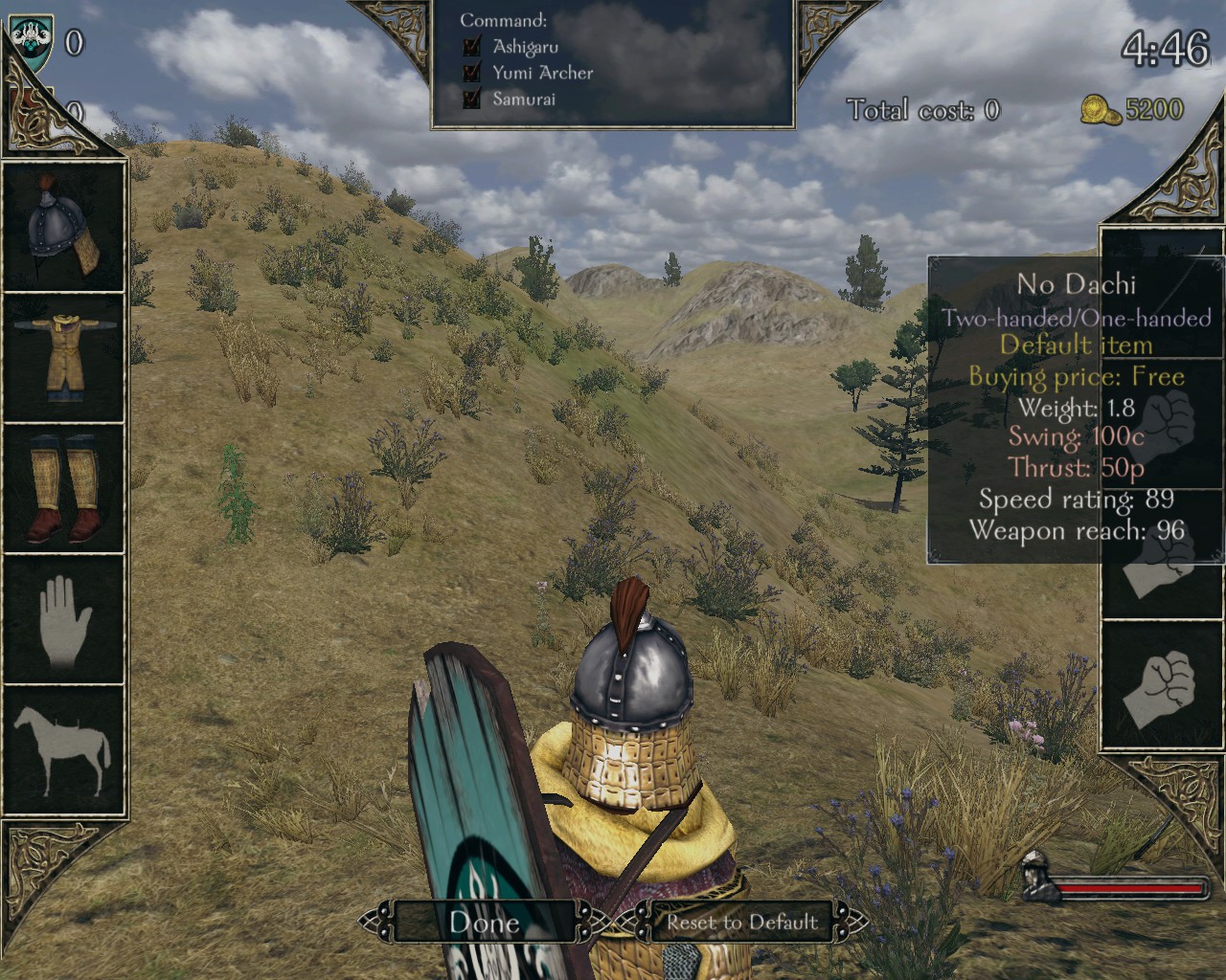honor rating mount and blade warband