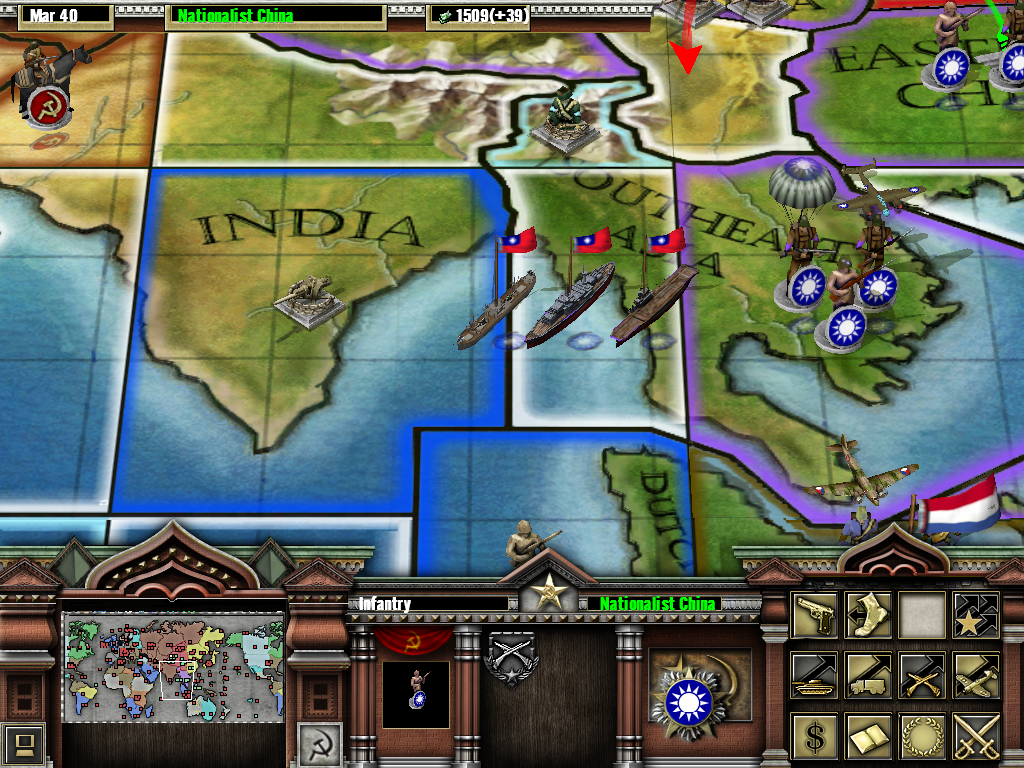 axis and allies rts