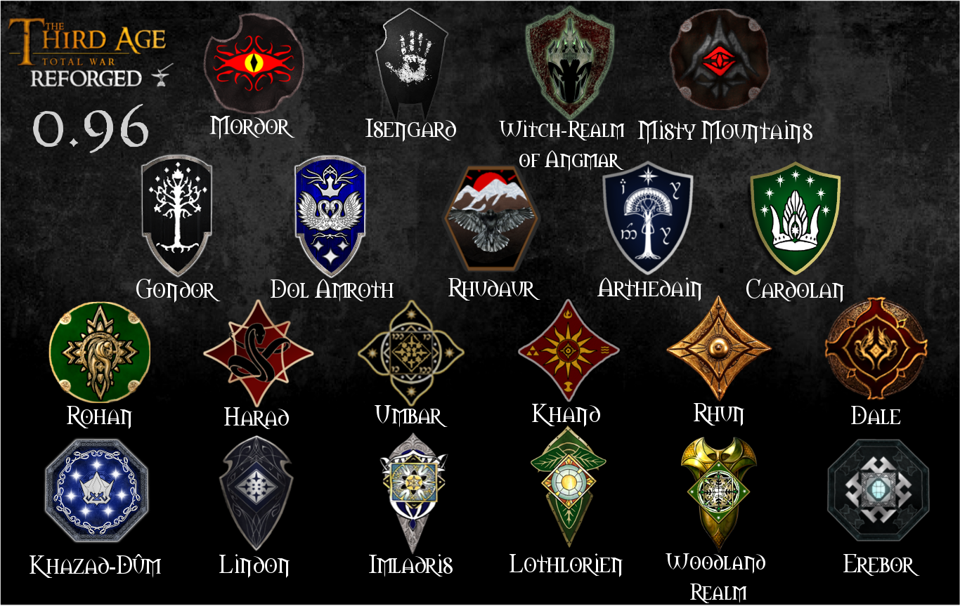0.96 Emblems (final versions (for now :I)) image - Third Age: Reforged ...