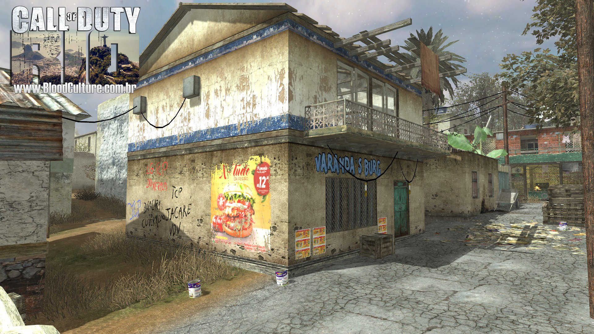 Map #13 - Favela Jacaré image - Call of Duty Rio mod for Call of Duty 4 ...