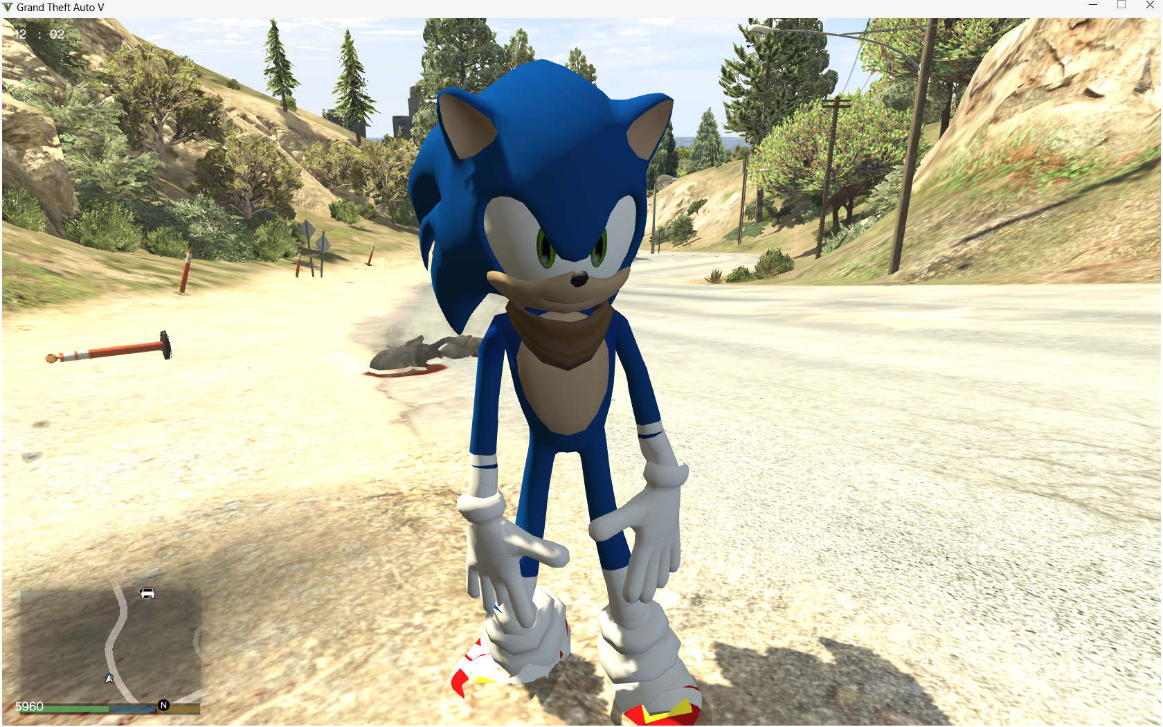 GTA 5 Mods Sonic The Movie - GTA 5 Mods Website