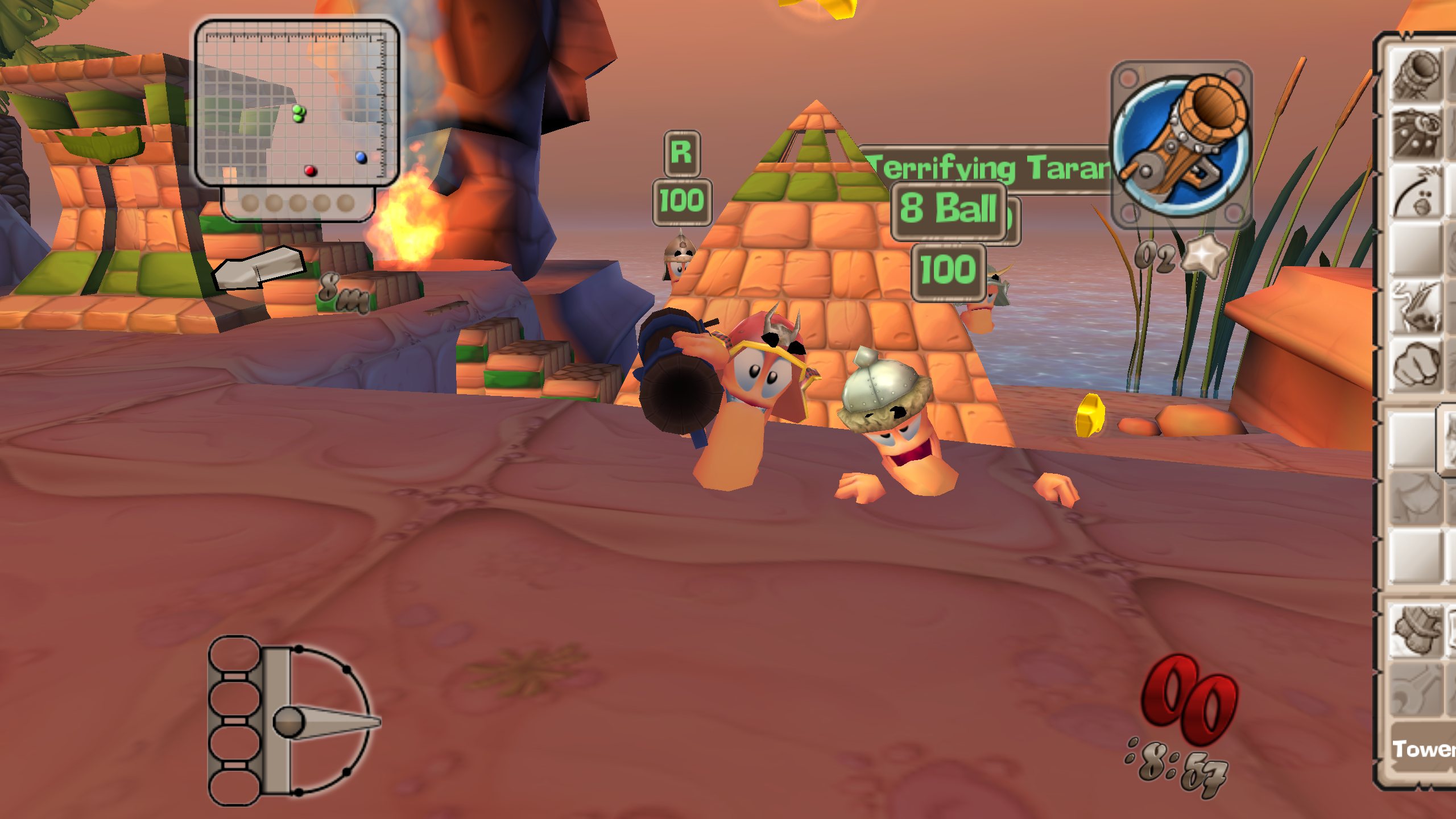 worms forts 3d android download