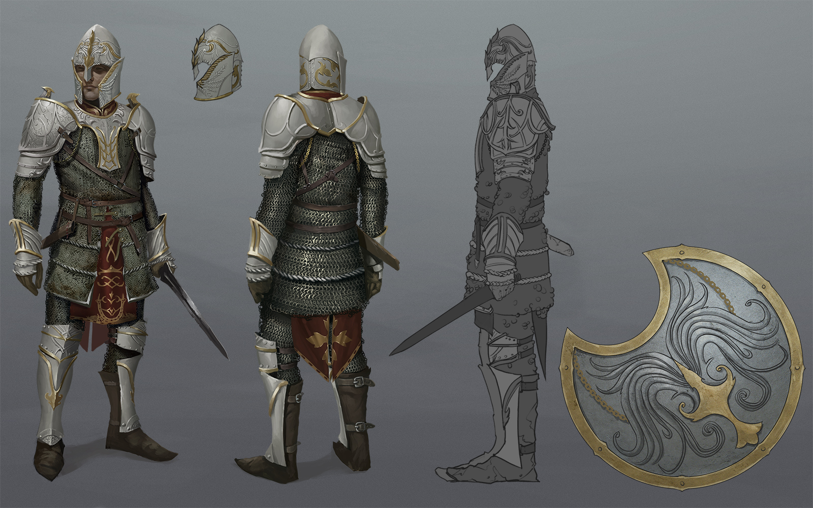 Mithril Armor Concept. 