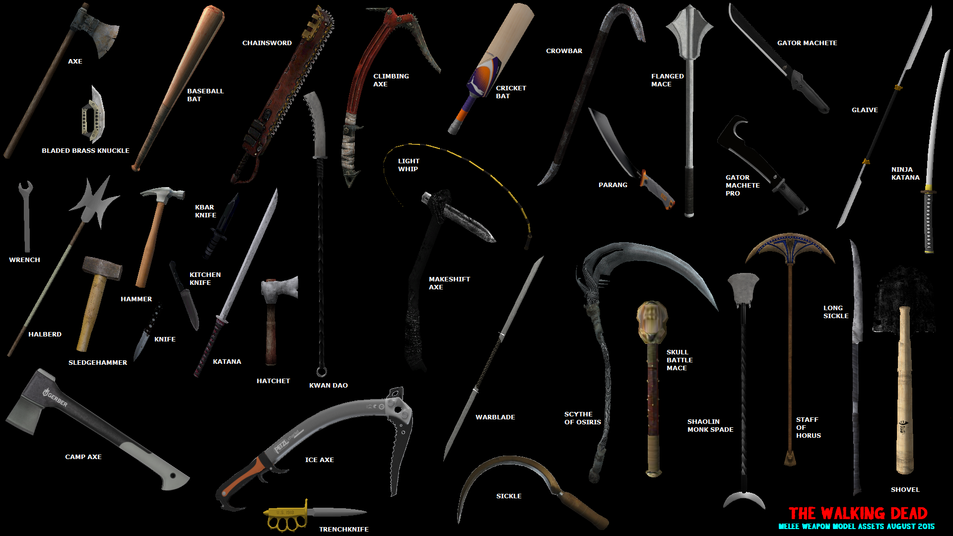 Melee Weapons image - The Walking Dead Battlefront mod for.