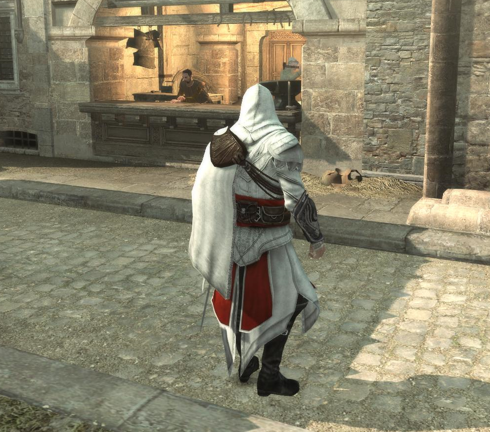 ezio classic vambrace and removed spaulders mod for assassins creed brother...