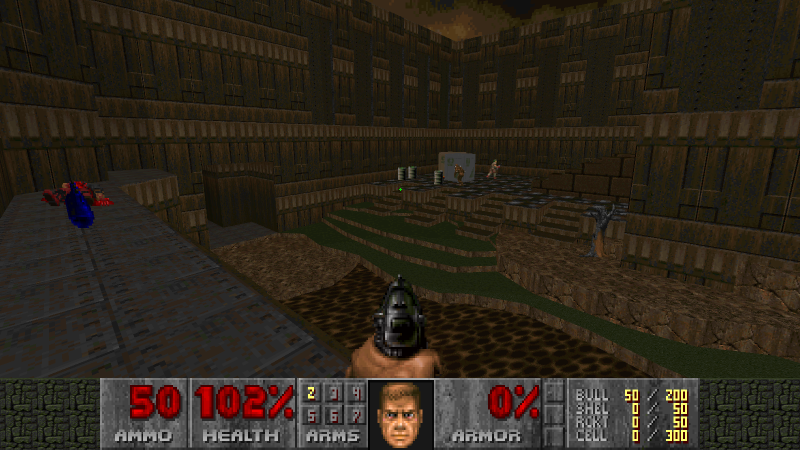 Doom 2 карта. Doom 2 first Map.