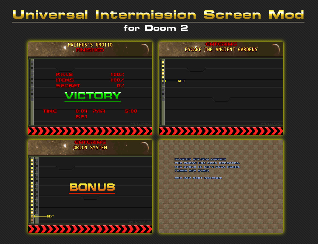 doom 2 intermission screen