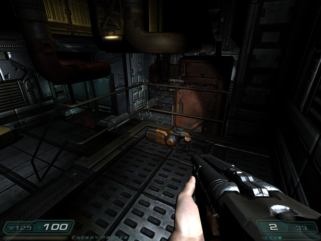 Double Barrel Shotgun in Doom 3