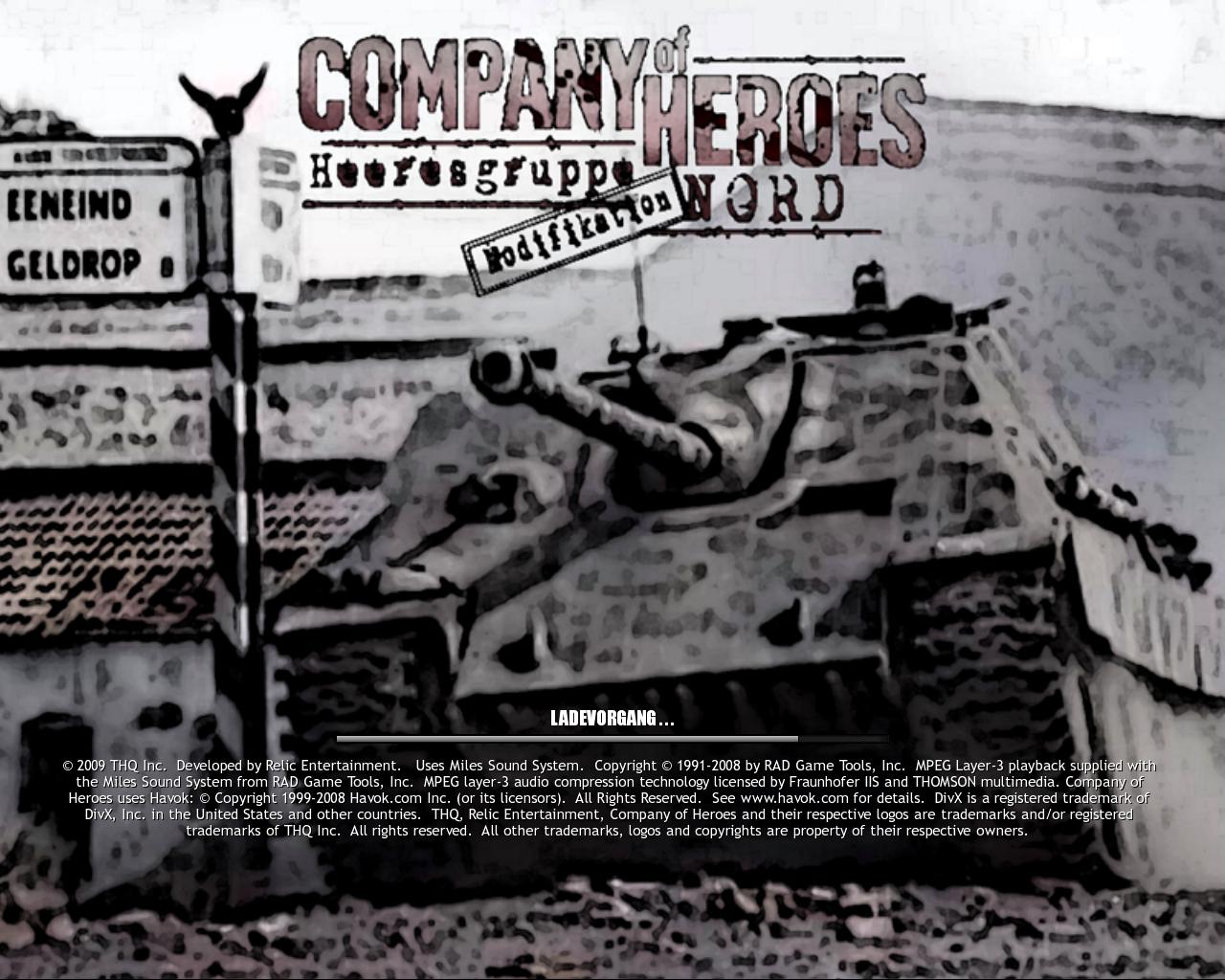 heeresgruppe nord mod company of heroes