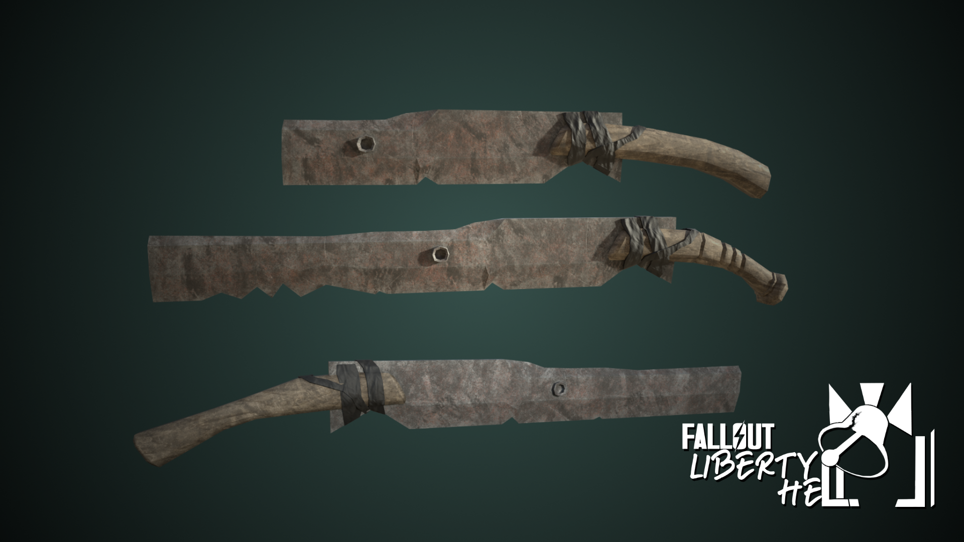 cut weapons fallout 4