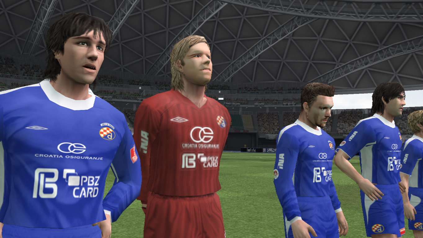 Closeup on Dinamo's kits image - CROPES HNL Patch (for PES 6) mod for ...