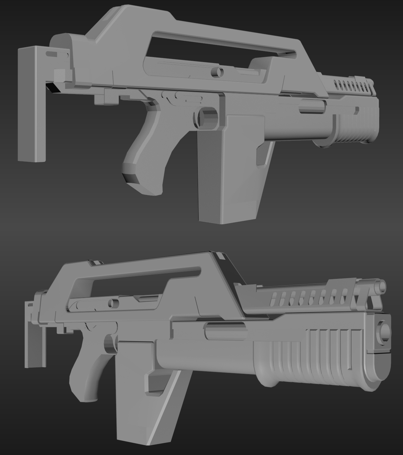 Basic Raw Model for M41A Is Nearly Finished image - Acheron mod for ...