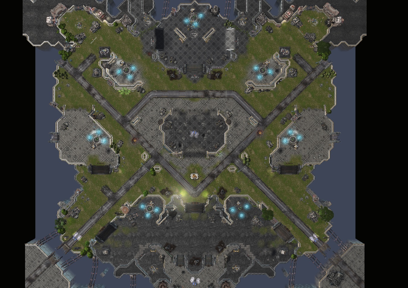 heroes of the storm starcraft map