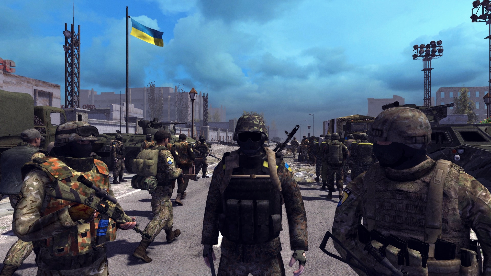 Игры про украину на андроид. Arma 2 Донбасс.