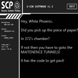 SCP - CODE : WHITE. 