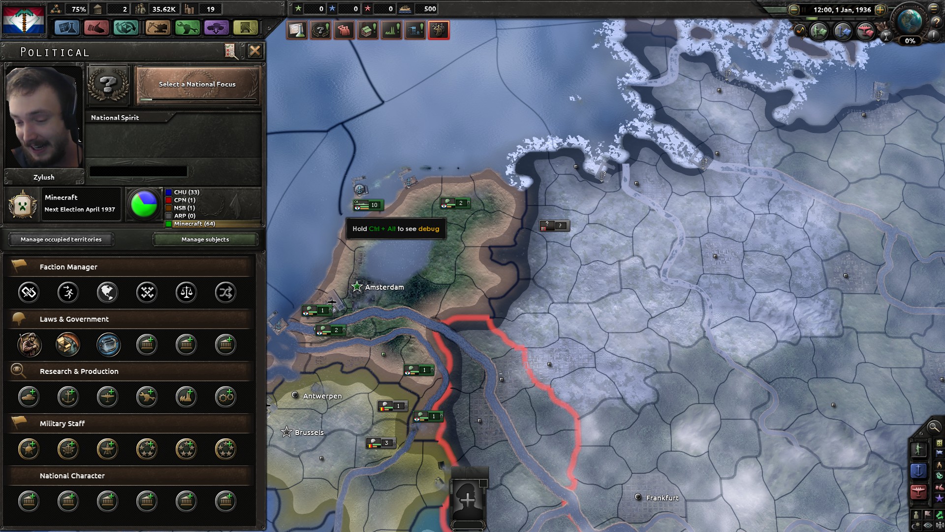 Image 9 Minecraft Regime 1 10 2 Mod For Hearts Of Iron Iv Mod Db