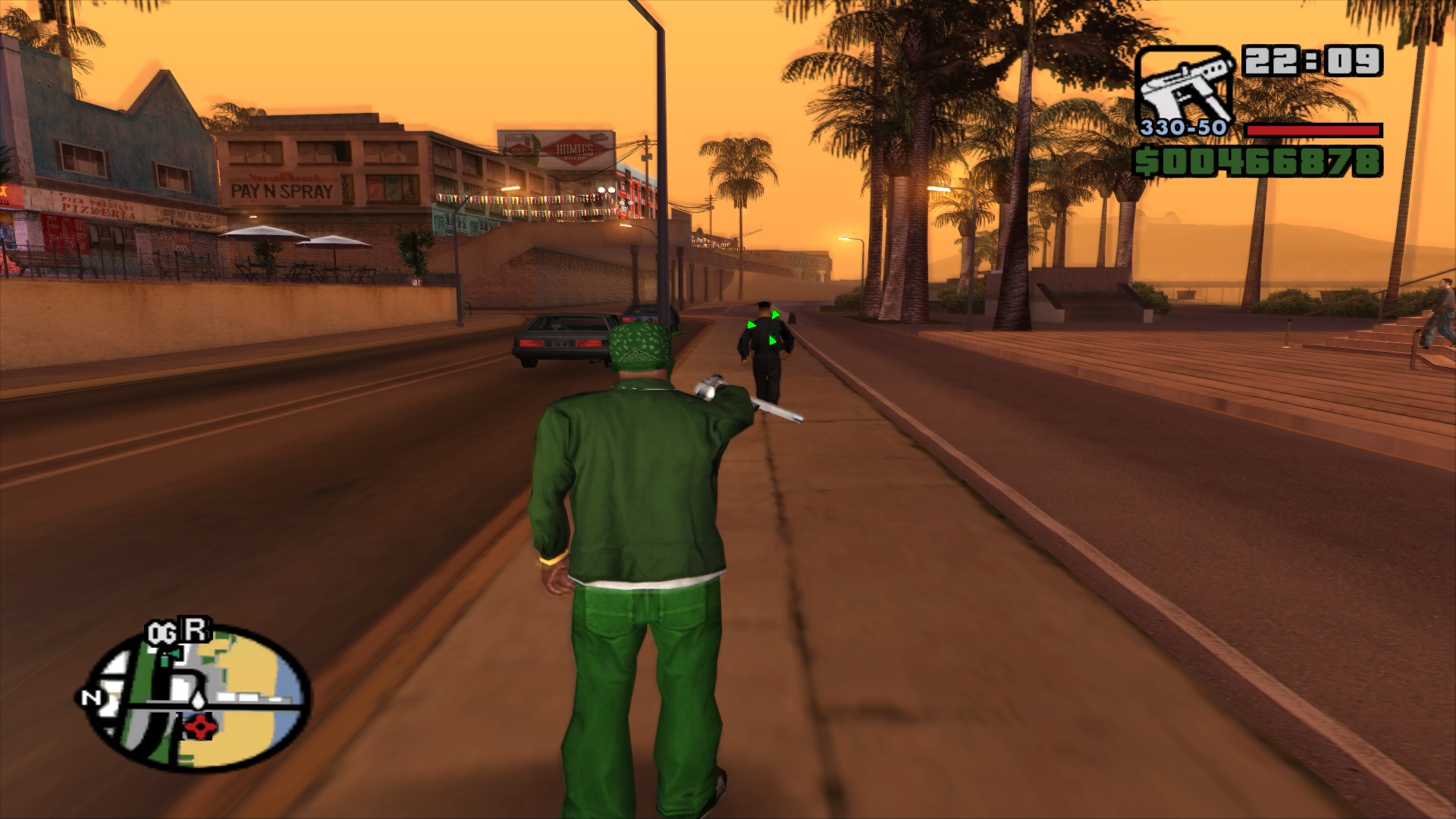 GTA San Andreas PS2 Graphics for PC Mod 