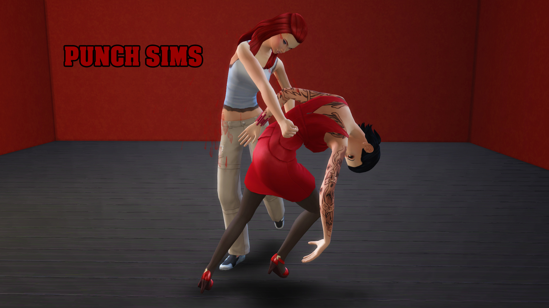View the Mod DB Extreme Violence mod for The Sims 4 image Punch Sims. extre...
