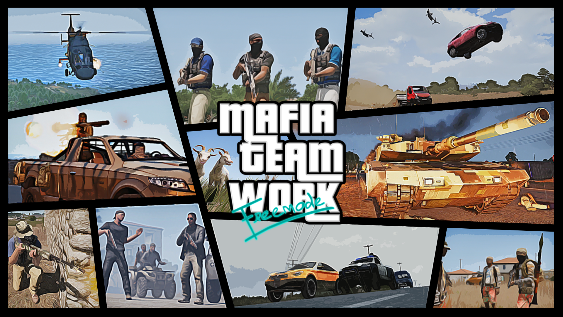Mafia Team Work Freemode for ARMA 3 - ModDB