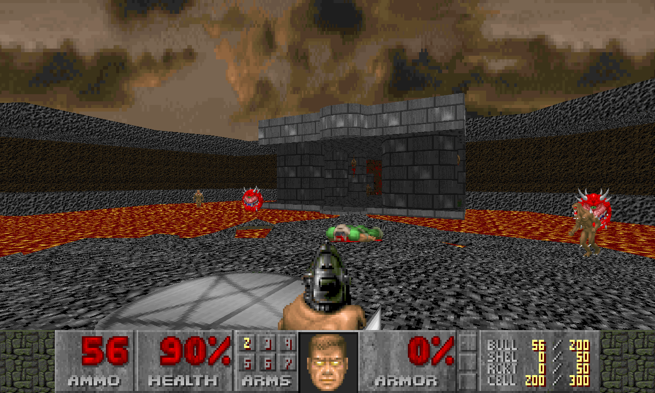 R2mod man. Doom 2 BFG. БФГ дум 1.