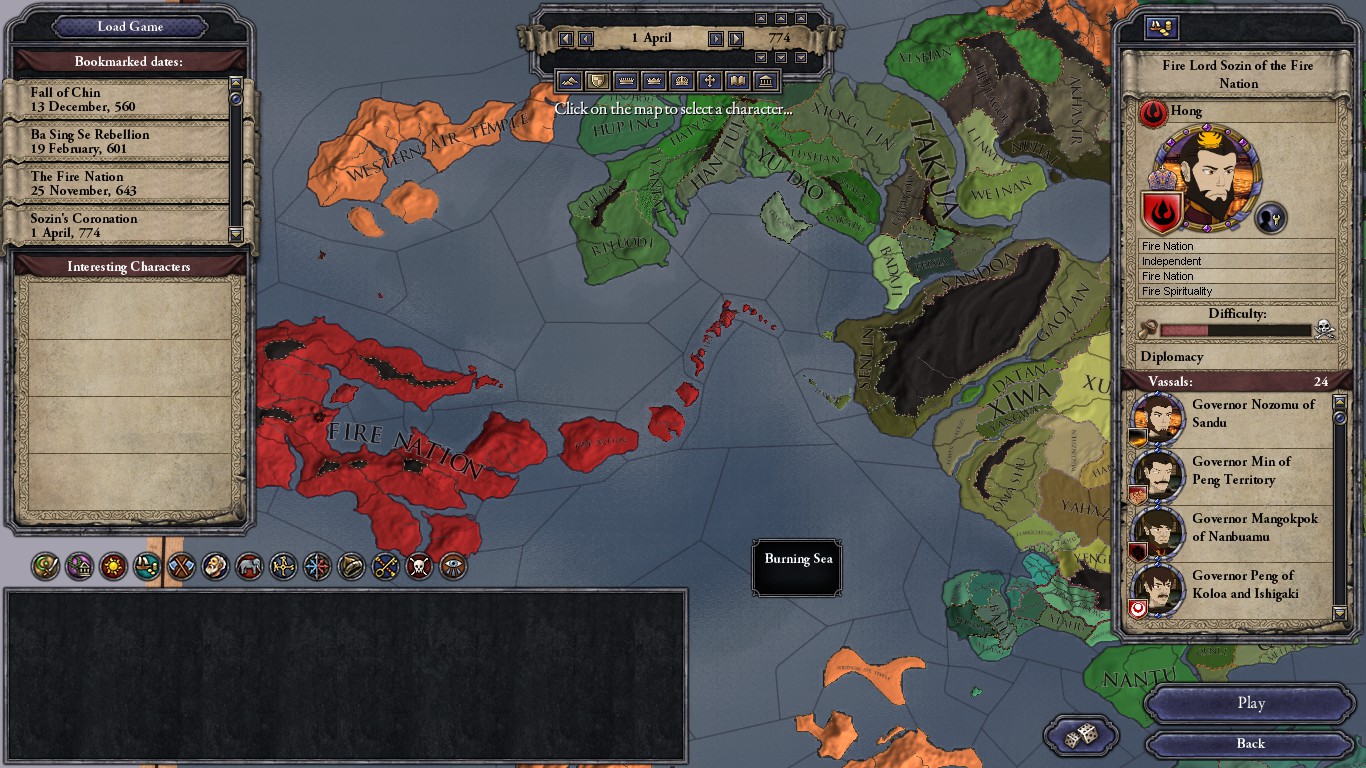 crusader kings 2 avatar the four nations