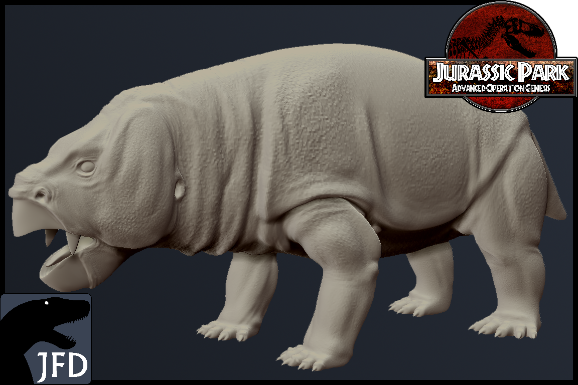 Elephantosaurus jachimovitschi Sculpt image - Jurassic Park: Advanced ...