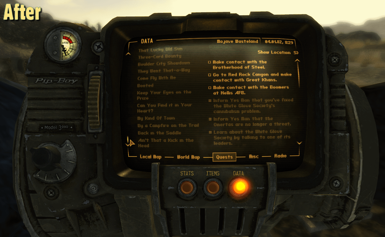 fallout who vegas quests