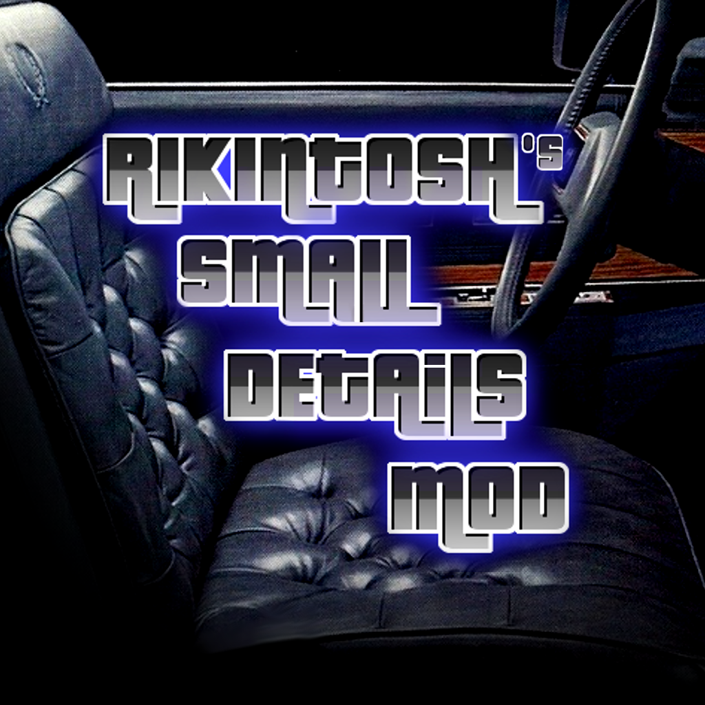 Rikintosh's Small Details Mod (carros com texturas HD) - MixMods