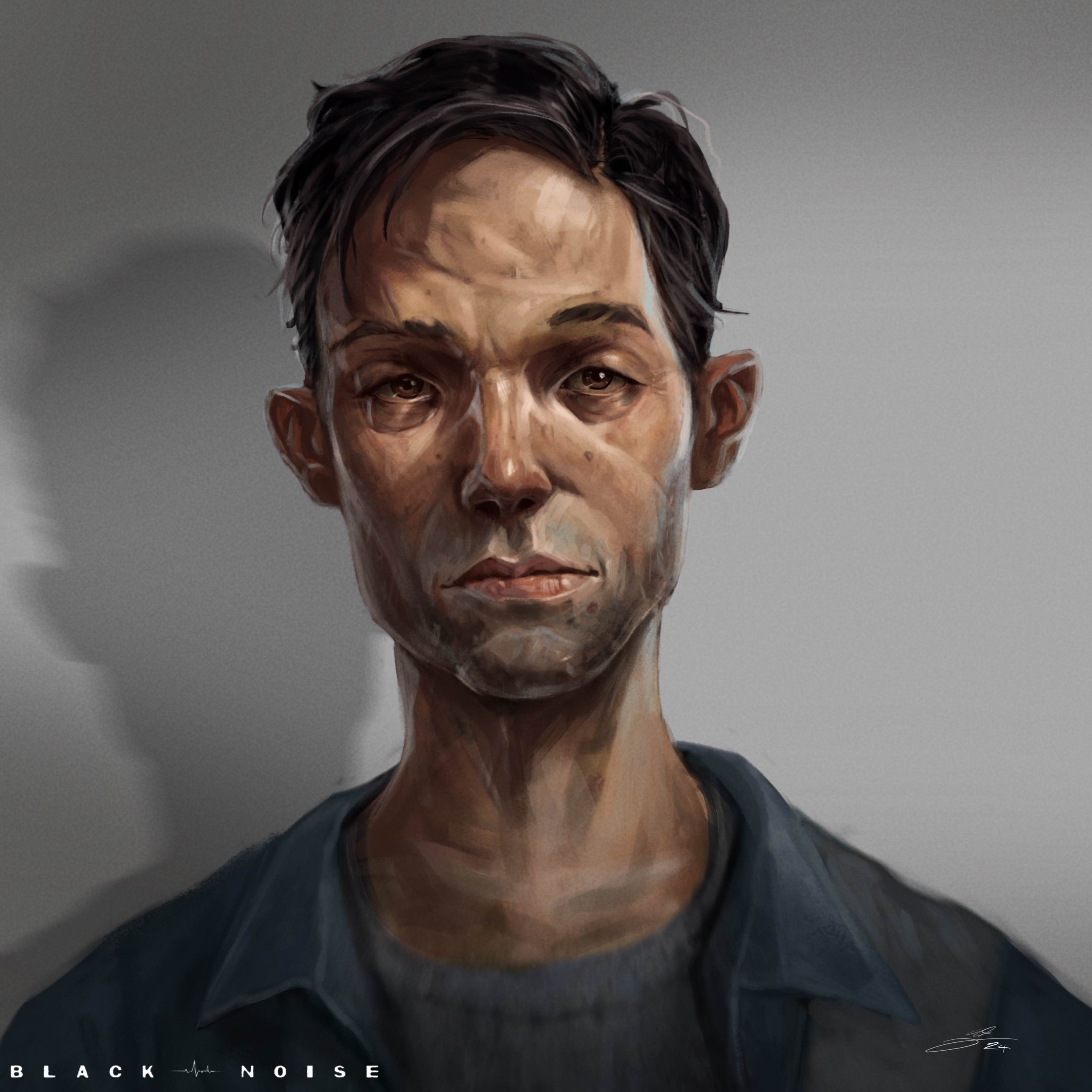 Character Concept Artwork image - Black Noise mod for SOMA - ModDB