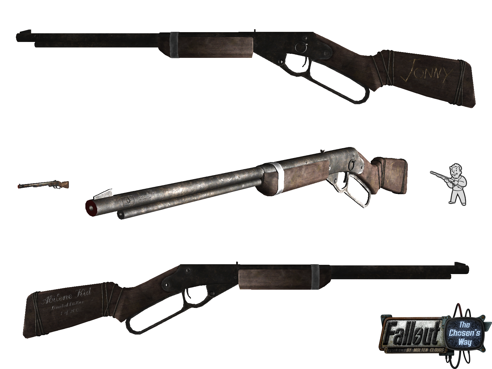 Jonny's Bb-gun Image - The Chosen's Way Mod For Fallout: New Vegas - Mod DB