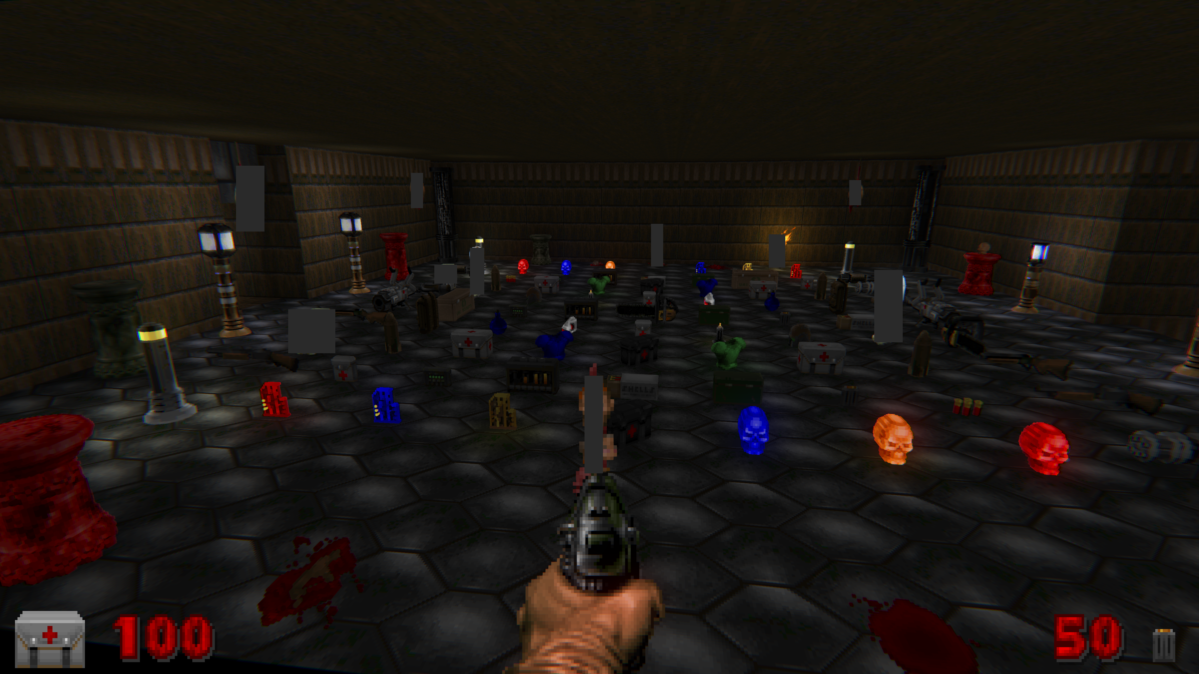 Peeping doom manager. Doom 1.