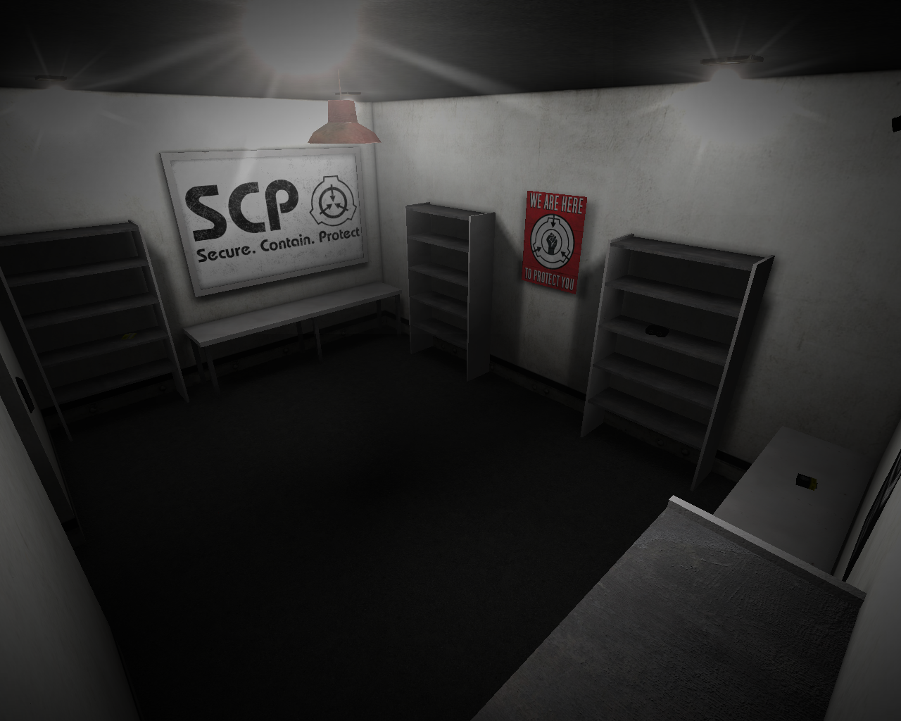 Room with posters (Inside) image - SCP - Containment Breach Ultimate ...