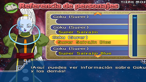 Dragon Ball Z Budokai Tenkaichi 3 ISO Torneo Del Poder - Main Menu and  Overall View 