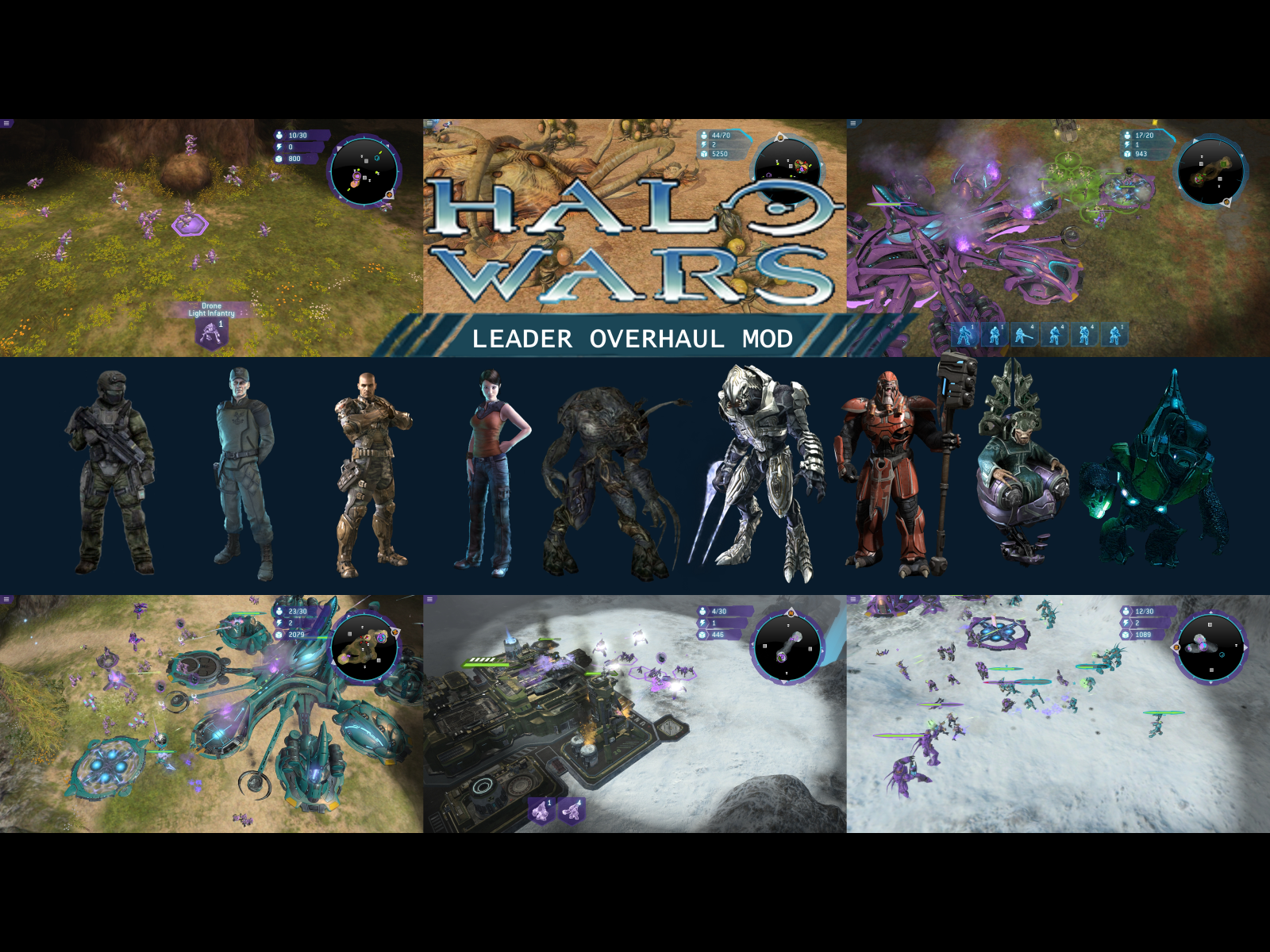 Halo wars leader overhaul mod