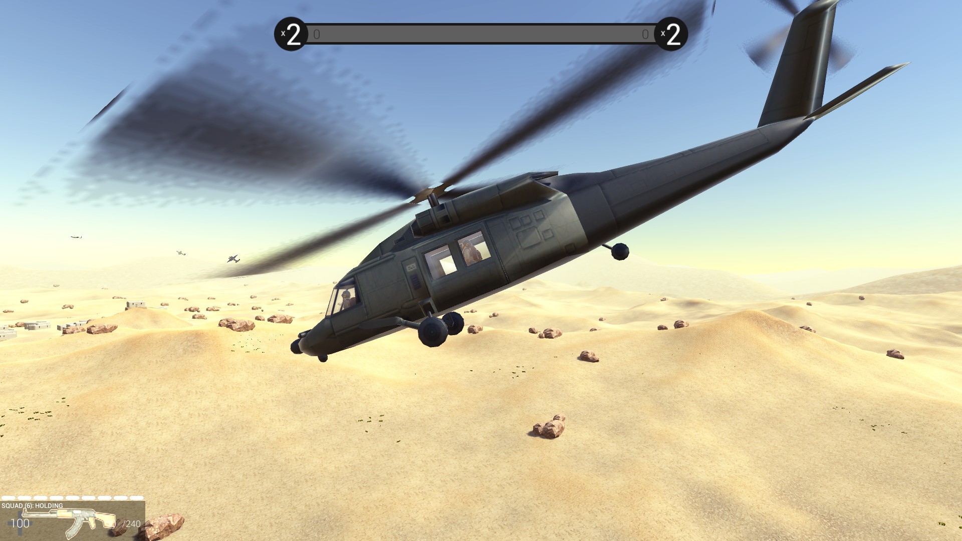 Helicopter BlackHawk image - Conflict: Desert Storm II Remastered mod ...